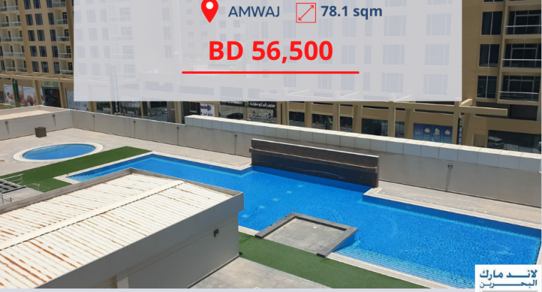 Fully Furnished 1 BR Luxurious Apt. For Sale Amwaj
